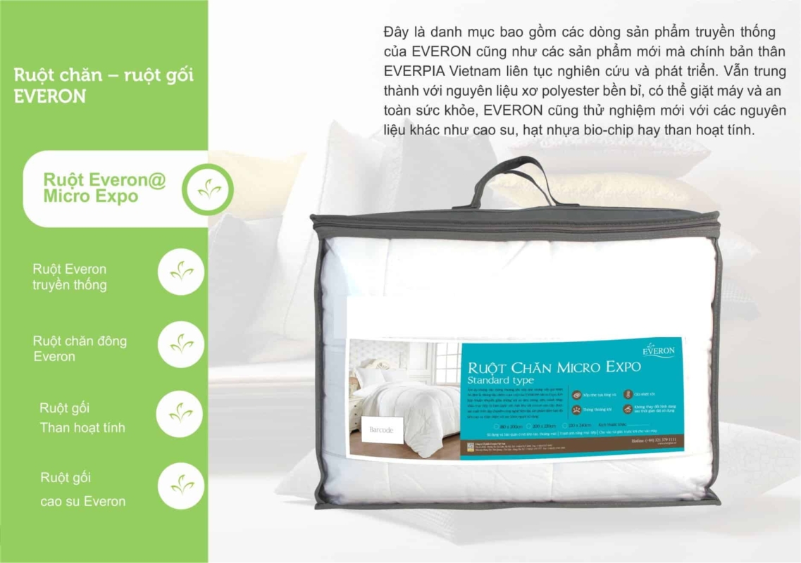 Everon – Chăn ga gối đệm Hàn Quốc