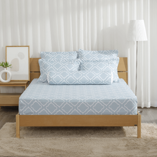 Bộ ga chun Microfiber KMP406_K-Bedding