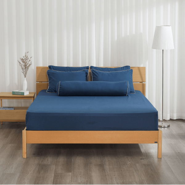 Bộ ga chun Microfiber KMS407_K-Bedding