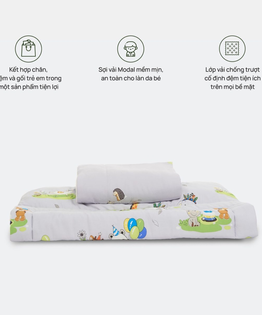 Bộ trải trẻ em 7 Bộ trải trẻ em