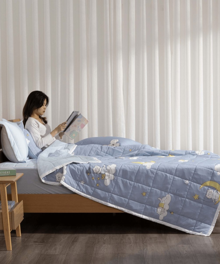 Bộ ga chần bông Cool Flex KCSP403_K-Bedding - NV