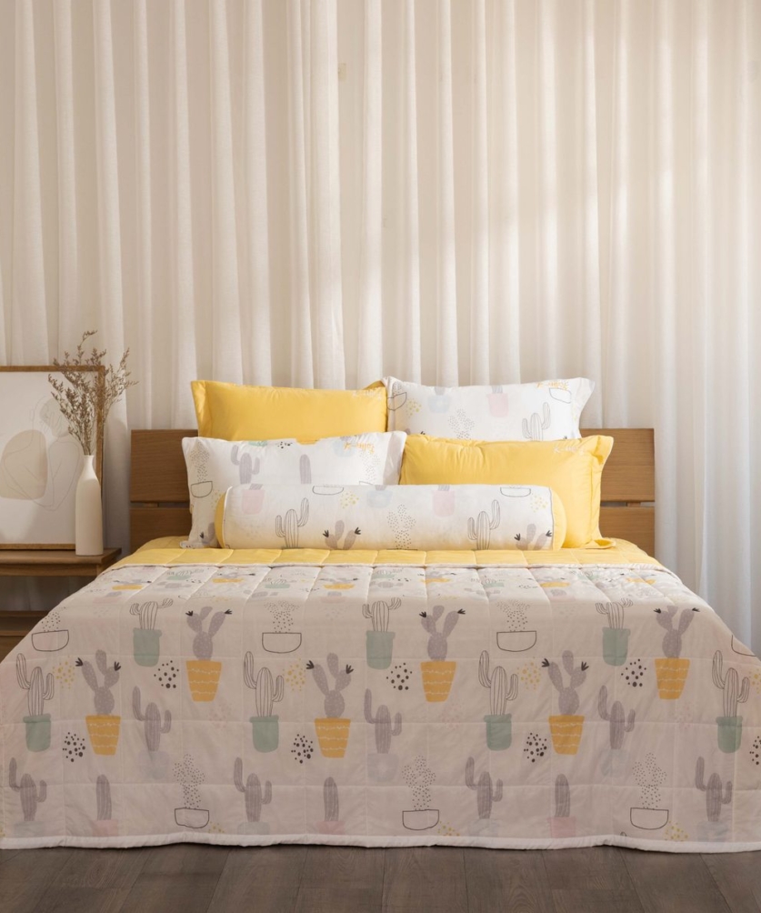Bộ ga chần bông Cool Flex KCSP404_K-Bedding - NV