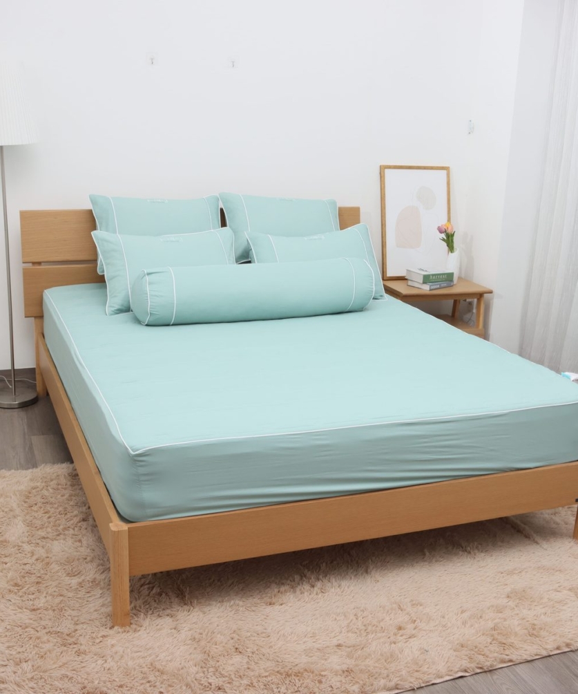 Bộ ga chần bông Ice-Tencel KNTS404_K-Bedding - NV