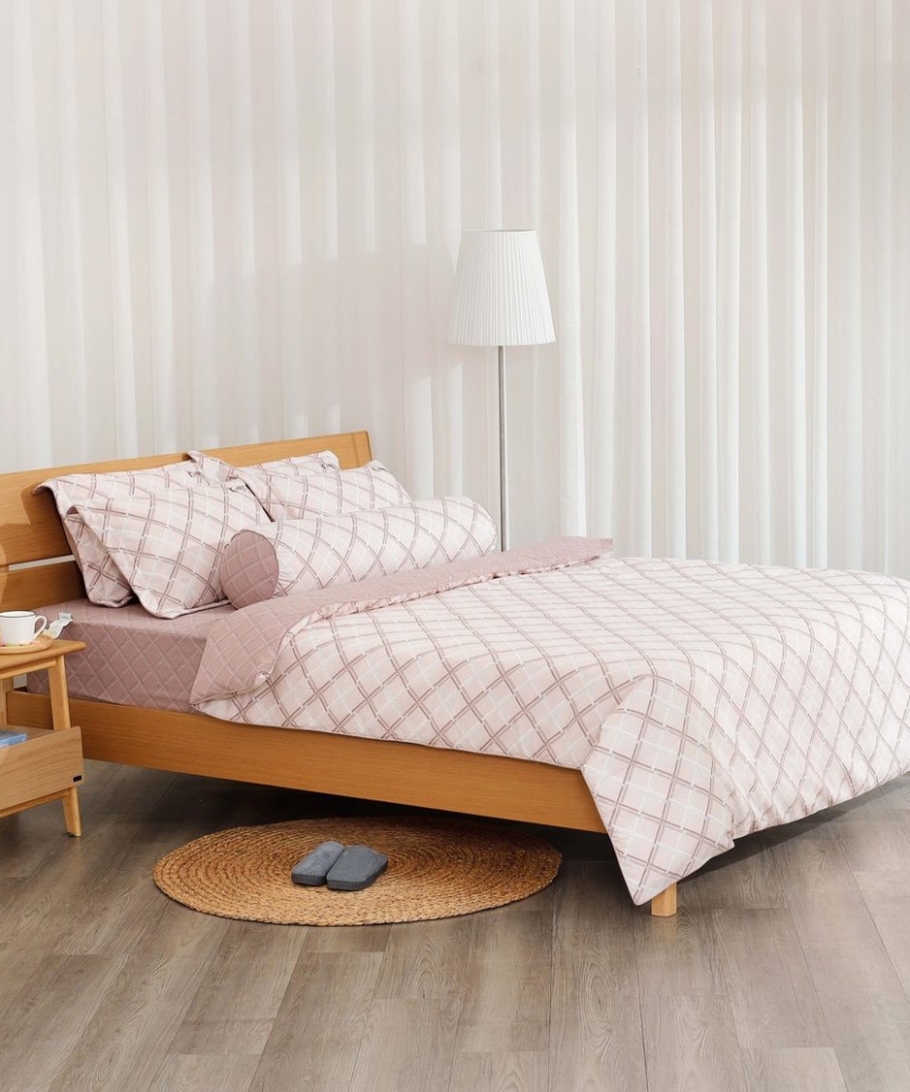 Bộ ga chun chần 5 món Micro Tencel - MTP