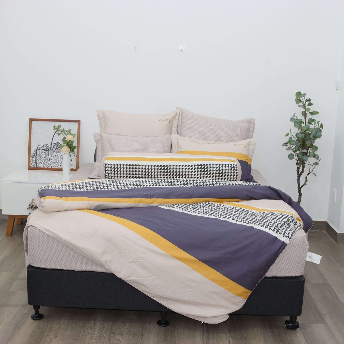 Bộ ga chun chần Cotton K-Bedding KCP302 4 Bộ ga chun chần Cotton K-Bedding KCP302