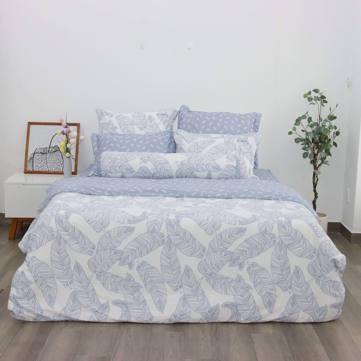 Bộ ga chun Cotton K-Bedding KCP305 - NV 4 Bộ ga chun Cotton K-Bedding KCP305 - NV