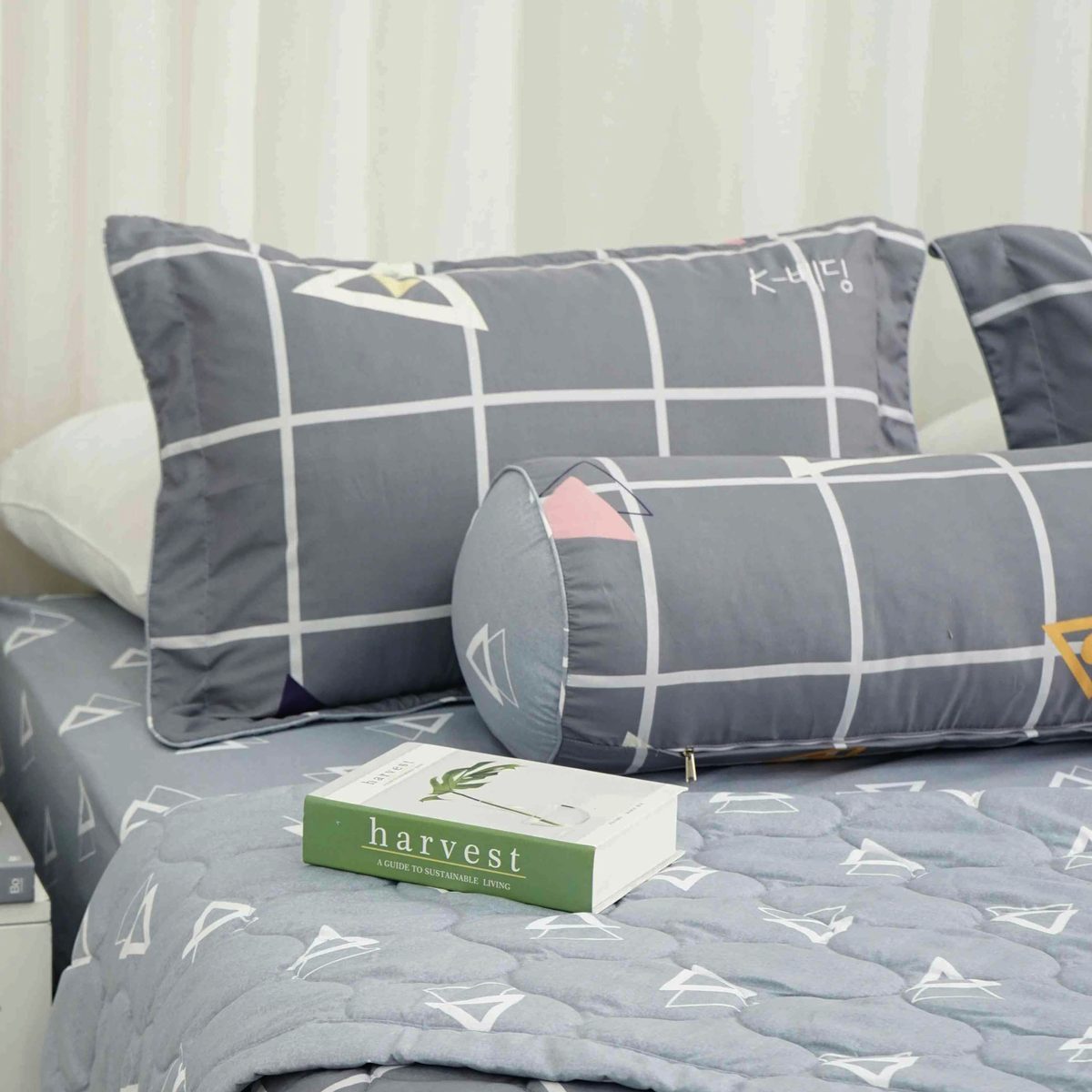 Bộ ga chun Microfiber KMP301_K-Bedding - NV 6 Bộ ga chun Microfiber KMP301_K-Bedding - NV