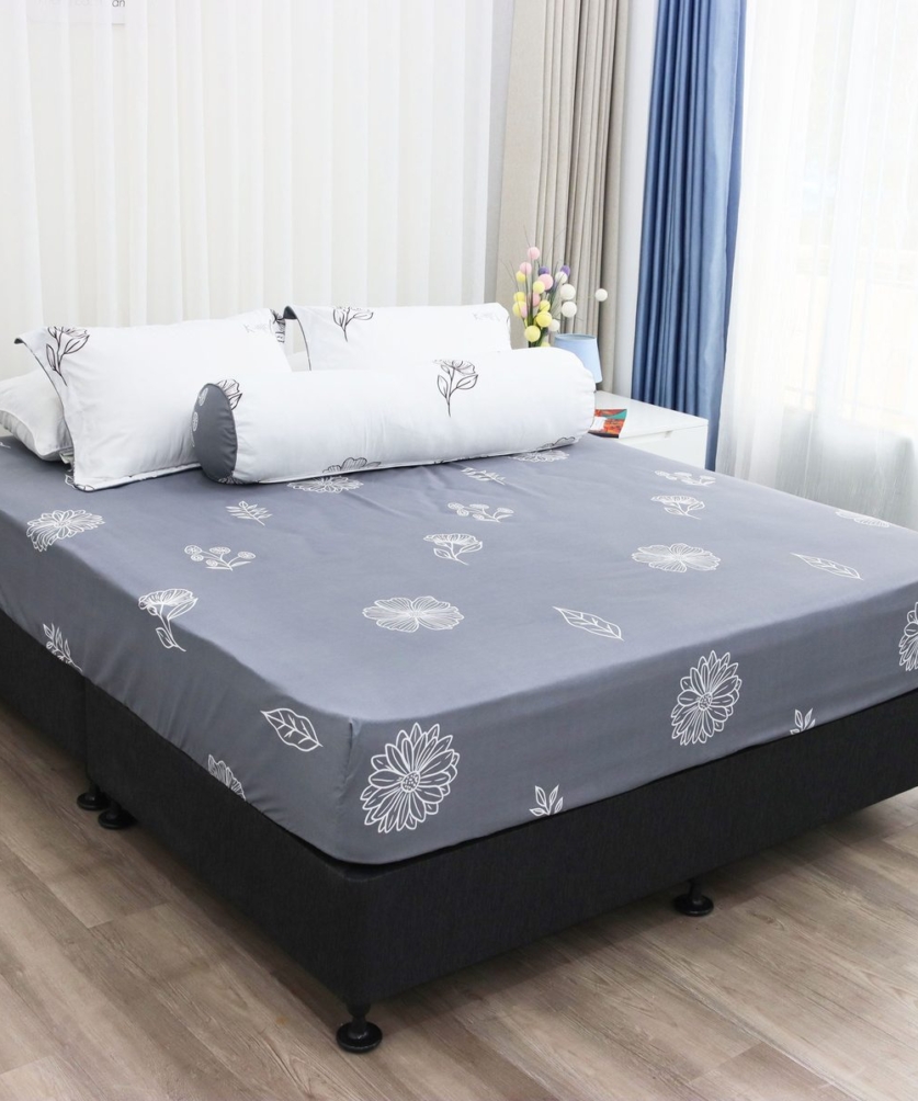 Bộ ga chun Microfiber KMP303_K-Bedding - NV