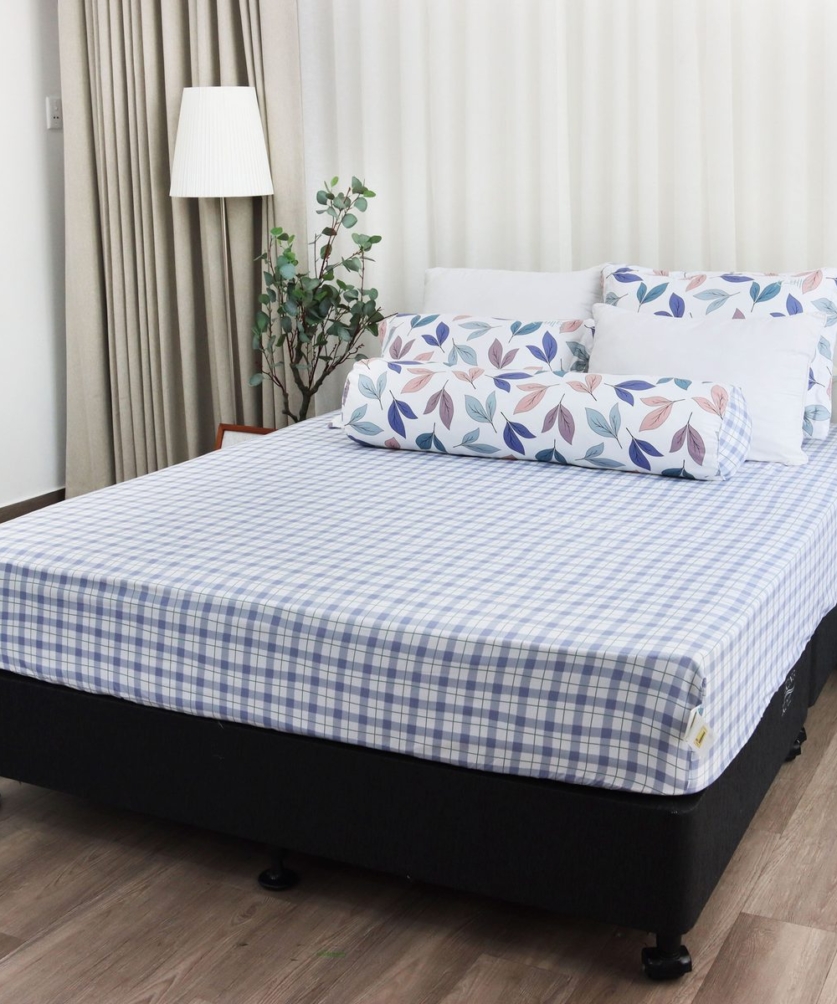 Bộ ga chun Microfiber KMP304_K-Bedding - NV