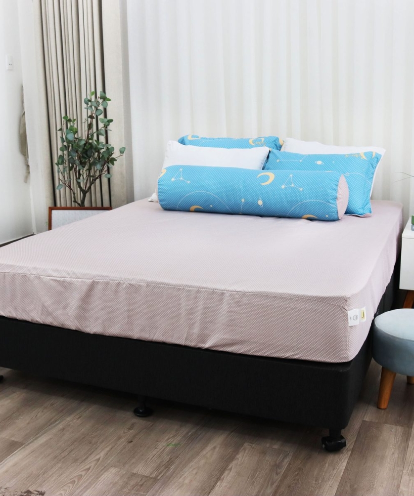 Bộ ga chun Microfiber KMP306_K-Bedding - NV