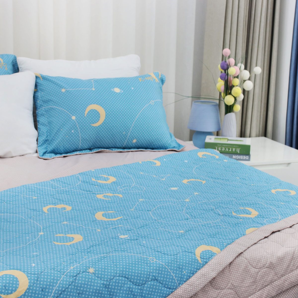 Bộ ga chun Microfiber KMP306_K-Bedding - NV 5 Bộ ga chun Microfiber KMP306_K-Bedding - NV