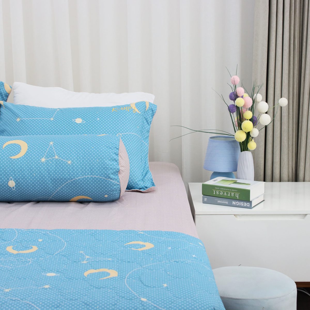 Bộ ga chun Microfiber KMP306_K-Bedding - NV 6 Bộ ga chun Microfiber KMP306_K-Bedding - NV