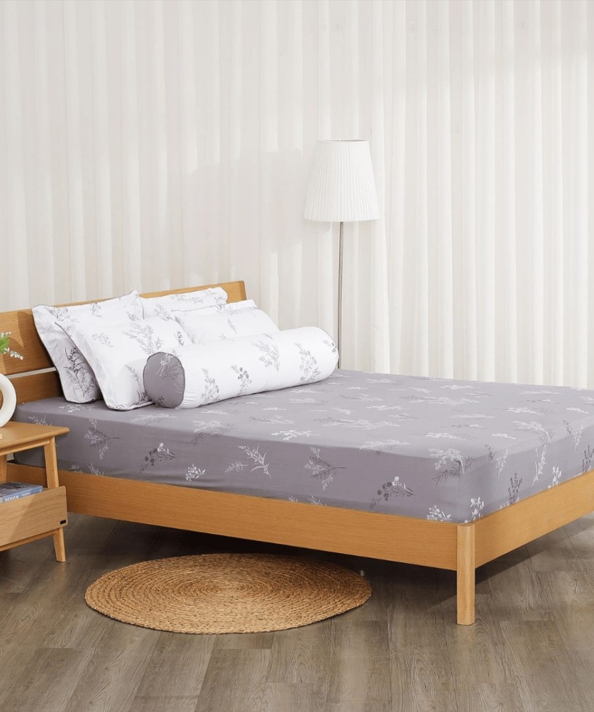 Bộ ga chun Microfiber KMP401_K-Bedding - NV