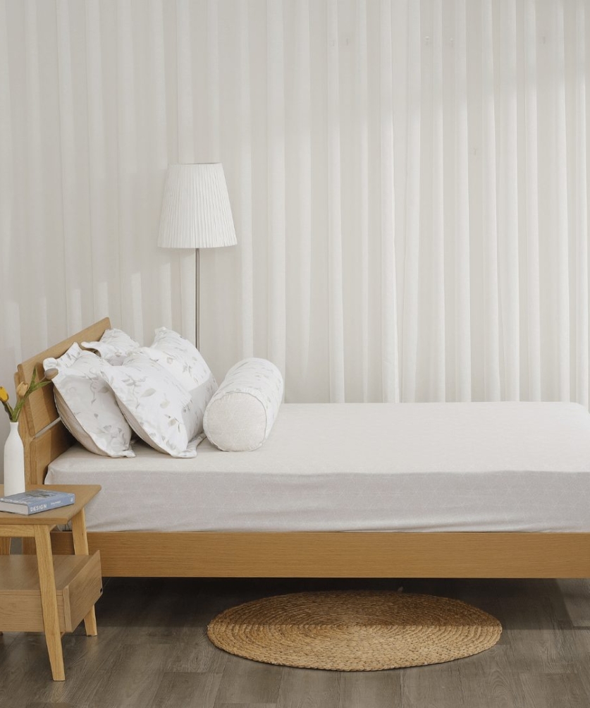 Bộ ga chun Microfiber KMP402_K-Bedding - NV