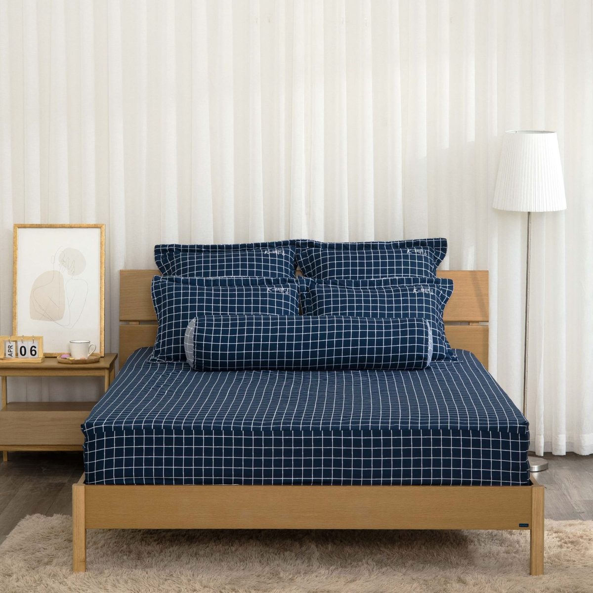Bộ ga chun Microfiber KMP405_K-Bedding 3 Bộ ga chun Microfiber KMP405_K-Bedding