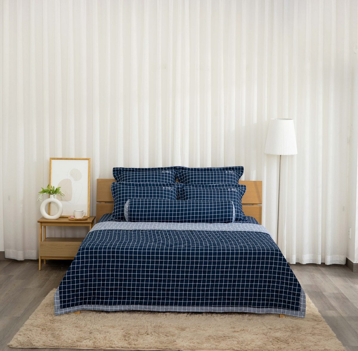 Bộ ga chun Microfiber KMP405_K-Bedding 5 Bộ ga chun Microfiber KMP405_K-Bedding