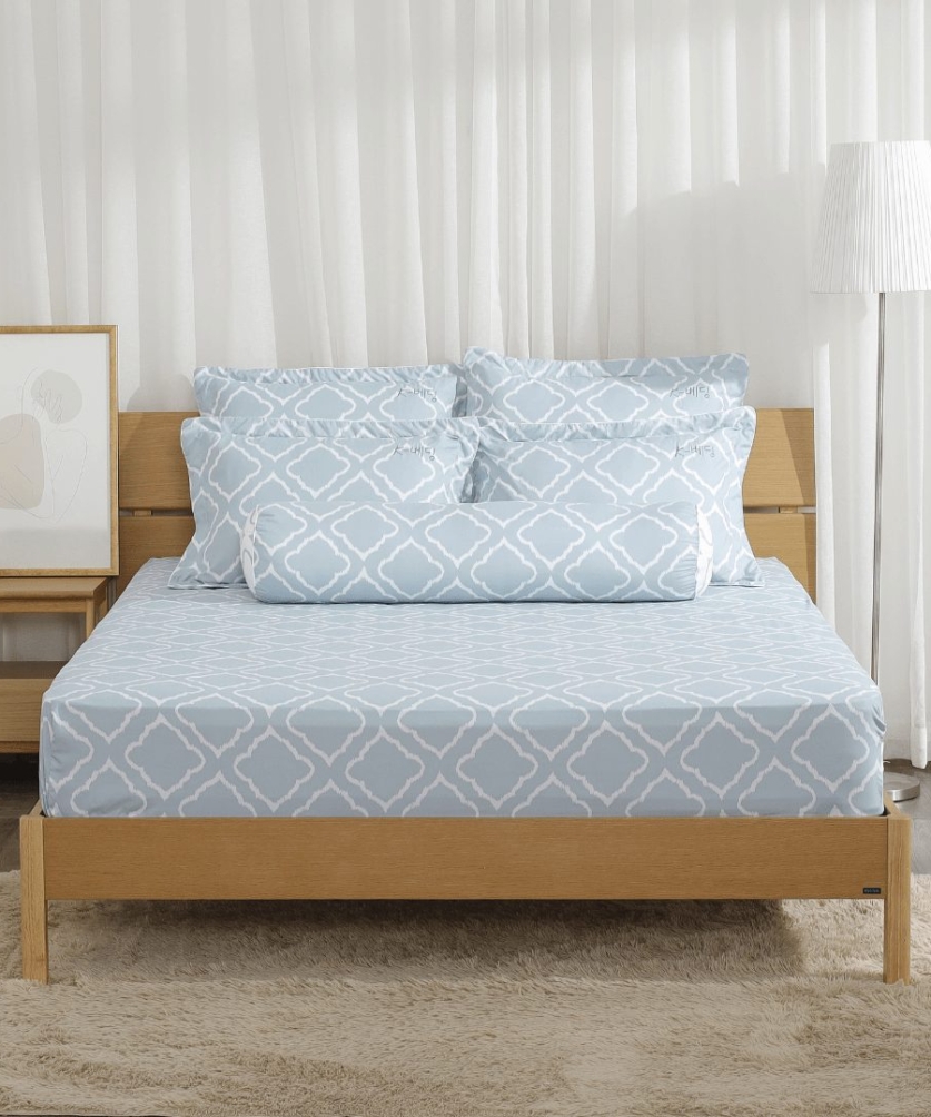 Bộ ga chun Microfiber KMP406_K-Bedding - NV