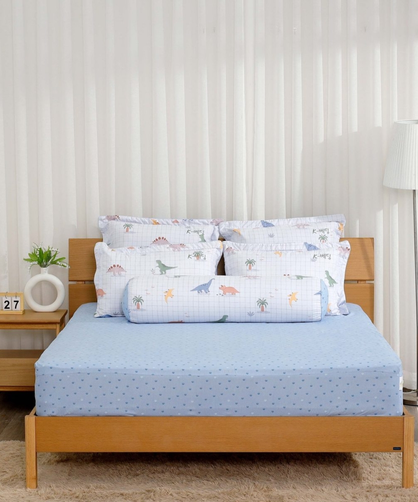 Bộ ga chun Microfiber KMP407_K-Bedding - NV