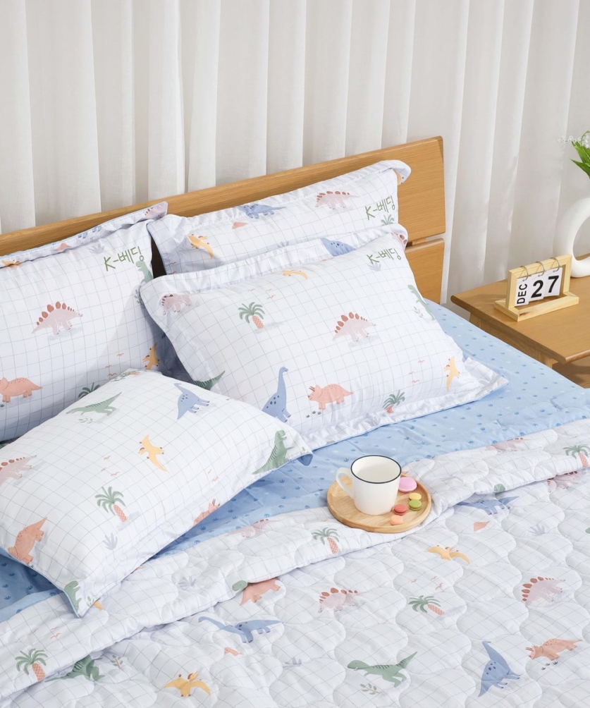 Bộ ga chun Microfiber KMP407_K-Bedding - NV