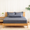 Bộ ga chun chần Microfiber KMP501_K-Bedding - NV