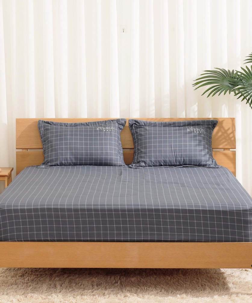 Bộ ga chun chần Microfiber KMP501_K-Bedding - NV