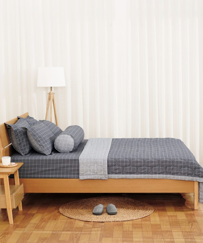 Bộ ga chun chần Microfiber KMP501_K-Bedding - NV