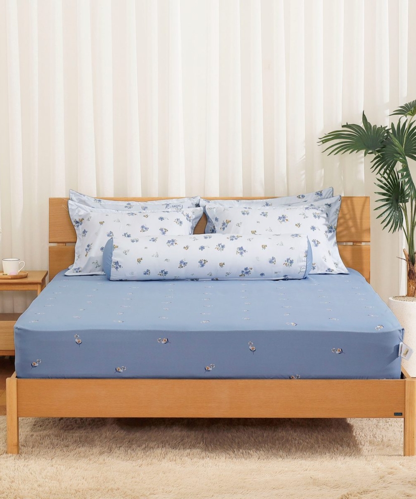 Bộ ga chun chần Microfiber KMP502_K-Bedding - NV