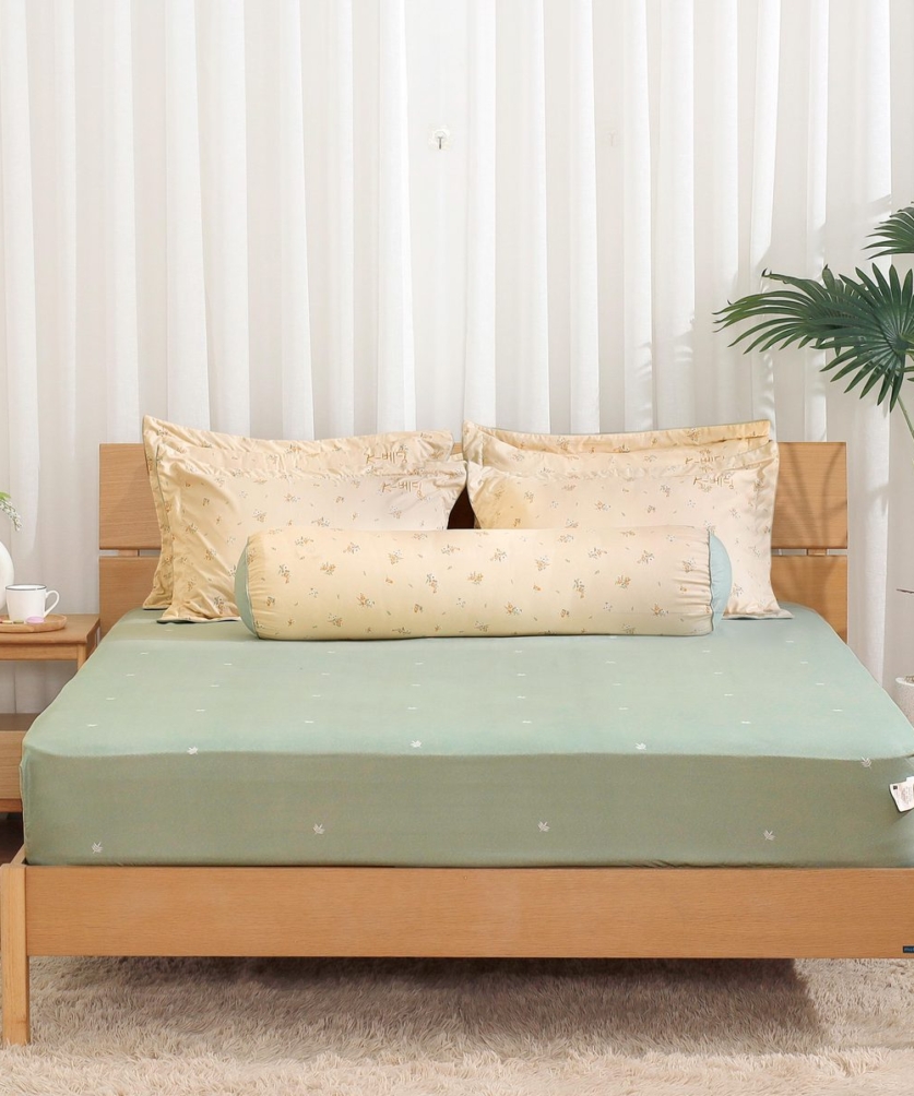 Bộ ga chun chần Microfiber KMP503_K-Bedding - NV