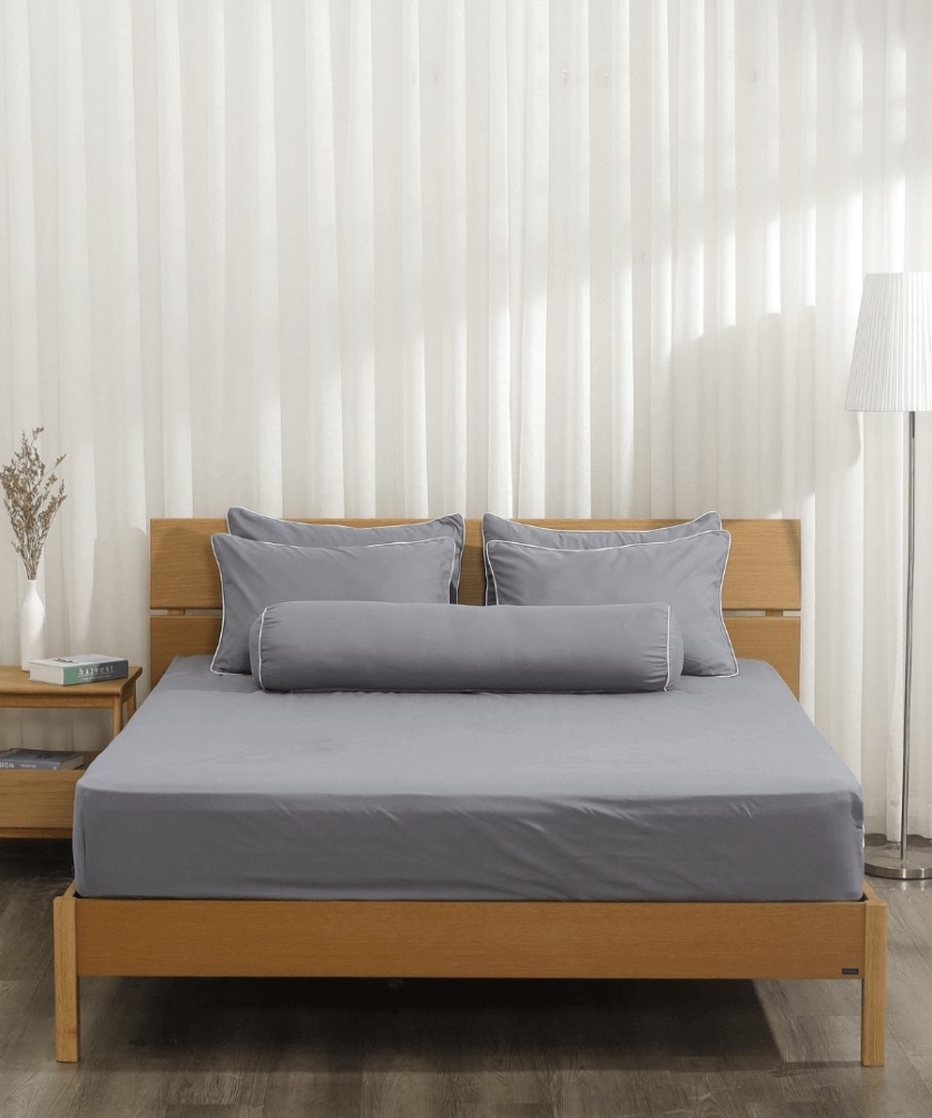 Bộ ga chun Microfiber KMS404_K-Bedding