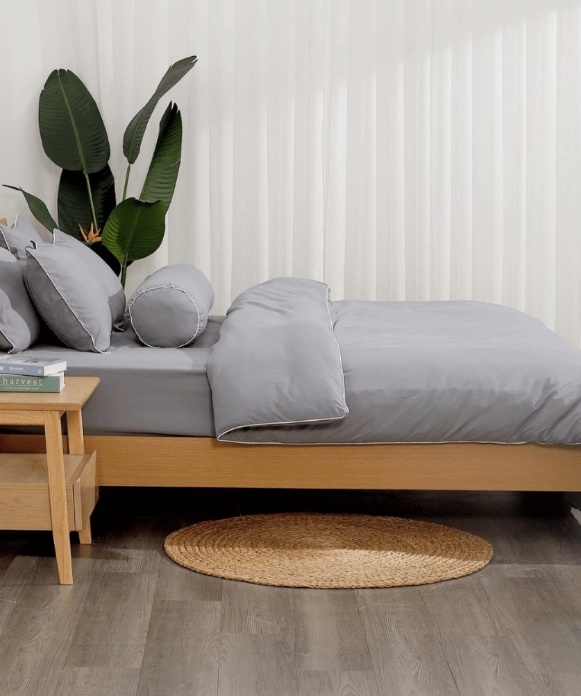 Bộ ga chun Microfiber KMS404_K-Bedding - NV