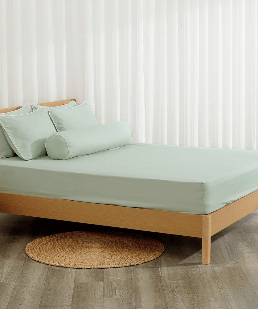 Bộ ga chun Microfiber KMS405_K-Bedding