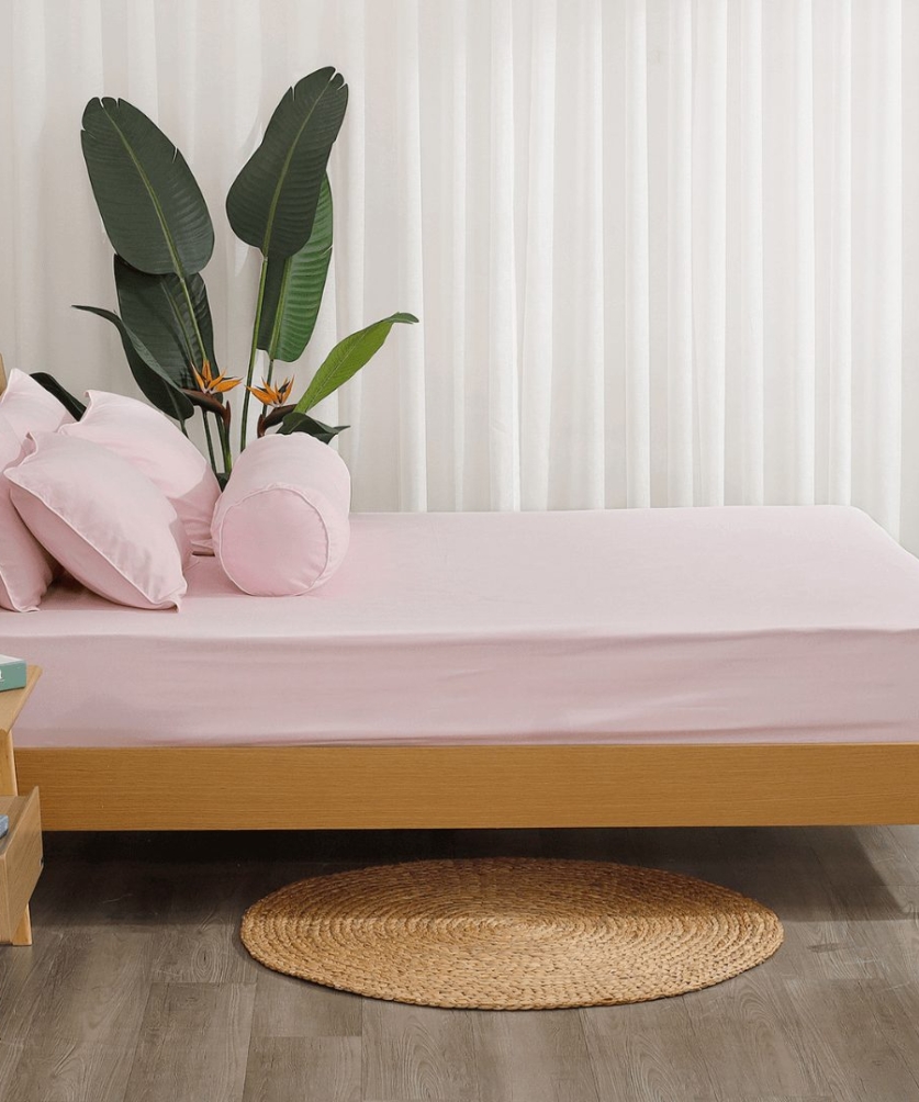 Bộ ga chun Microfiber KMS406_K-Bedding