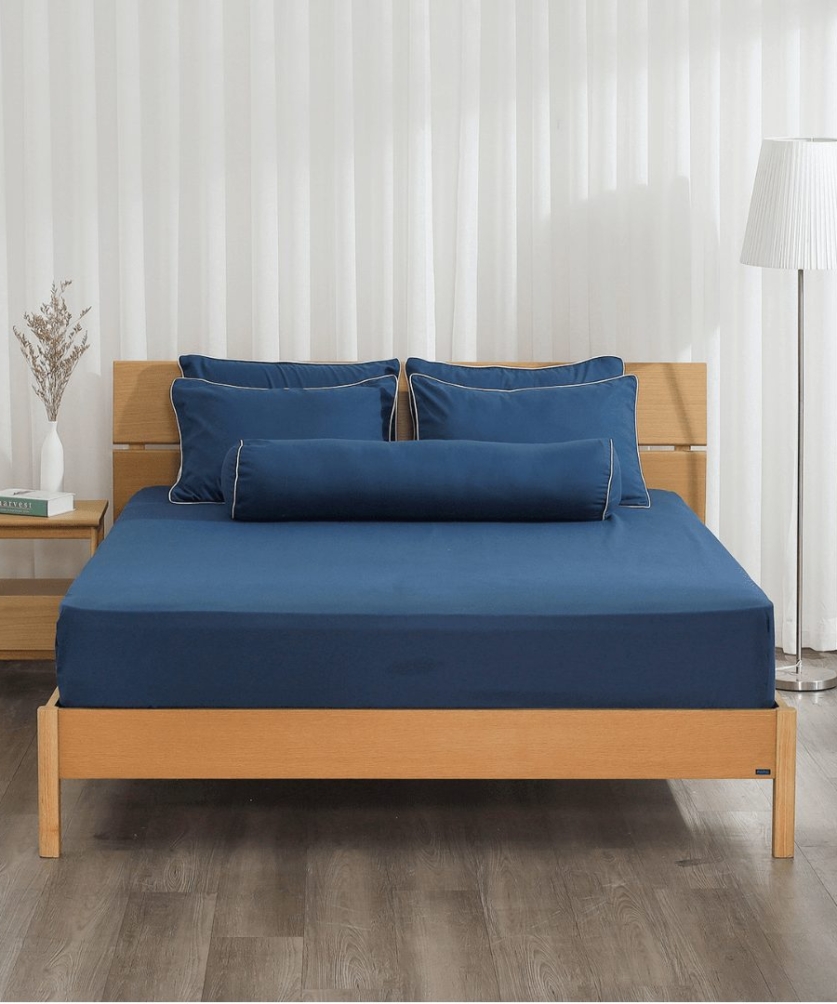 Bộ ga chun Microfiber KMS407_K-Bedding