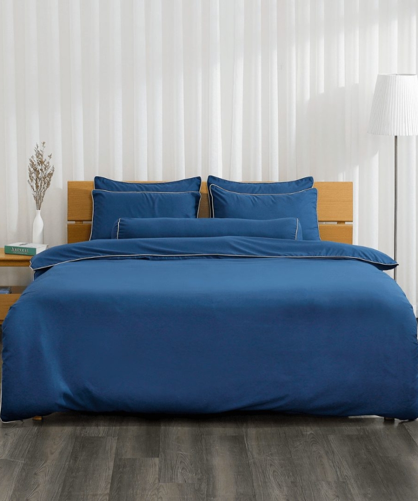 Bộ ga chun Microfiber KMS407_K-Bedding - NV