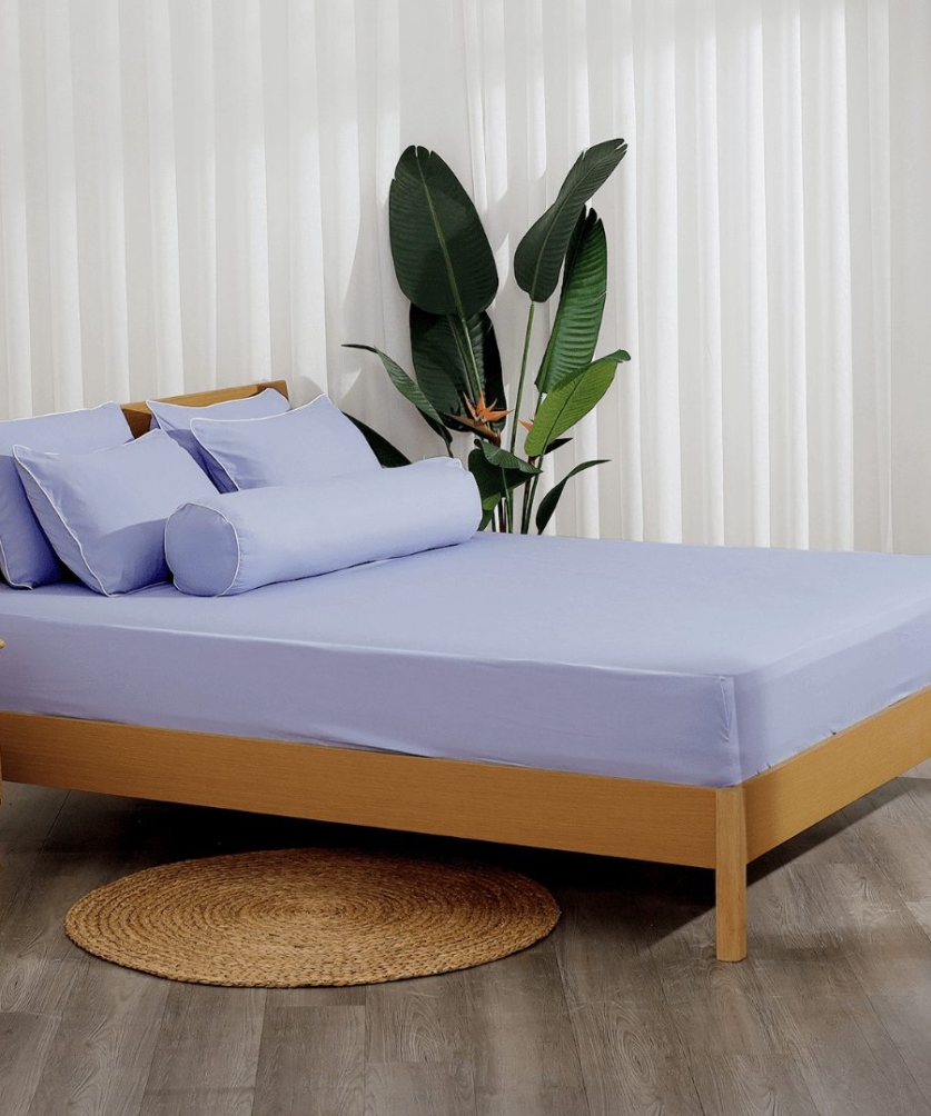 Bộ ga chun Microfiber KMS408_K-Bedding
