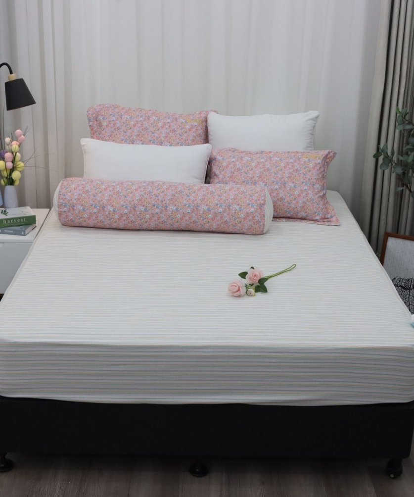 Bộ ga chun (chun chần) MicroTencel K-Bedding KMTP303_K-Bedding - NV