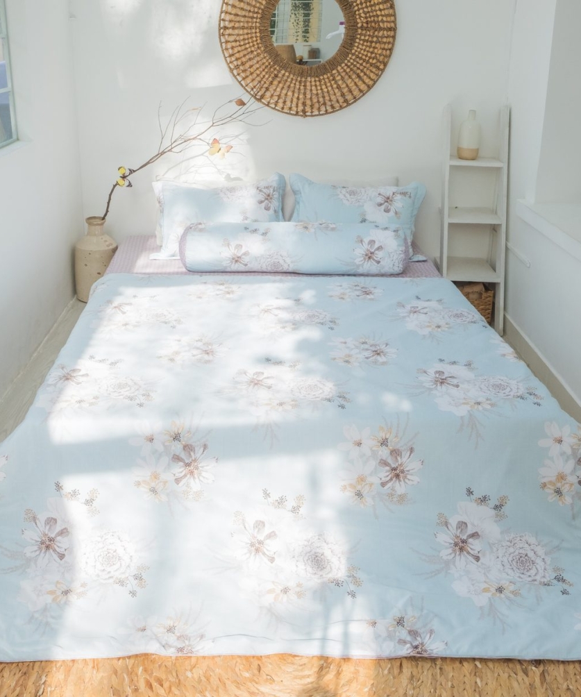 Bộ ga chun MicroTencel K-Bedding KMTP104_K-Bedding - NV 8 Bộ ga chun MicroTencel K-Bedding KMTP104_K-Bedding - NV