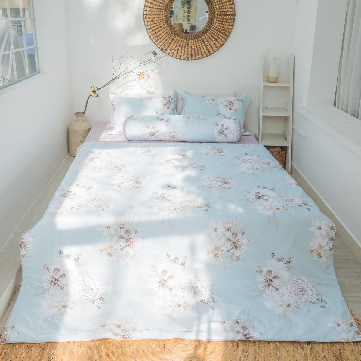 Bộ ga chun MicroTencel K-Bedding KMTP104_K-Bedding - NV 5 Bộ ga chun MicroTencel K-Bedding KMTP104_K-Bedding - NV