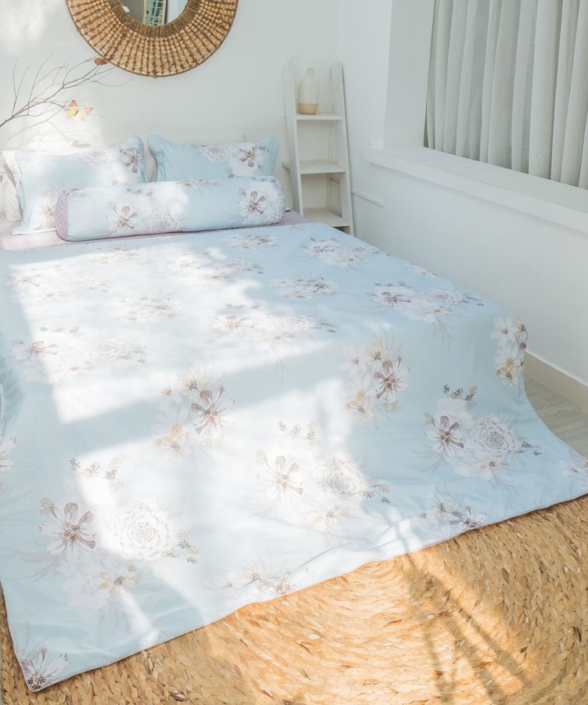 Bộ ga chun MicroTencel K-Bedding KMTP104_K-Bedding - NV 9 Bộ ga chun MicroTencel K-Bedding KMTP104_K-Bedding - NV