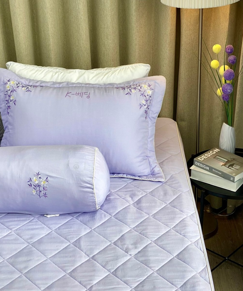 Bộ ga chun chần MicroTencel K-Bedding KMTS104_K-Bedding - NV