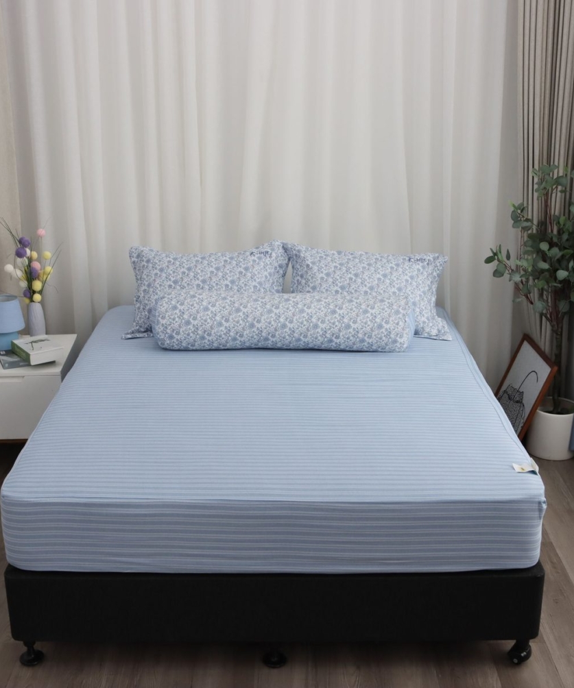 Bộ ga chun (chun chần) MicroTencel K-Bedding KMTP306_K-Bedding - NV