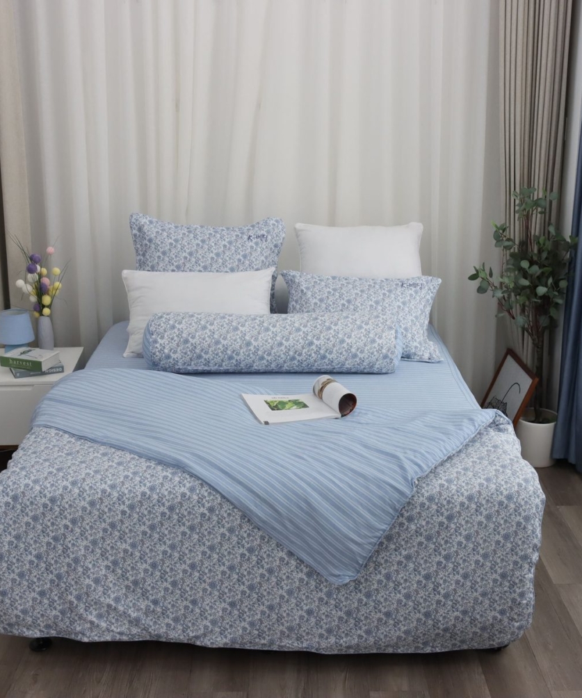 Bộ ga chun (chun chần) MicroTencel K-Bedding KMTP306_K-Bedding - NV