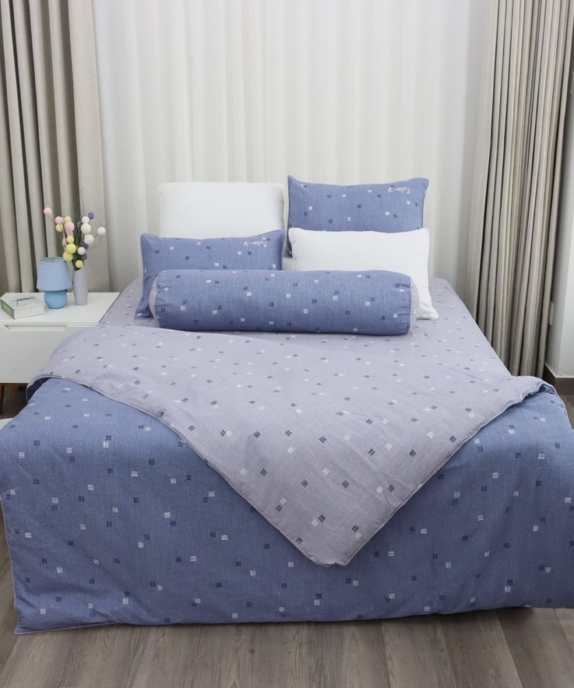 Bộ ga chun (chun chần) MicroTencel K-Bedding KMTP307_K-Bedding - NV
