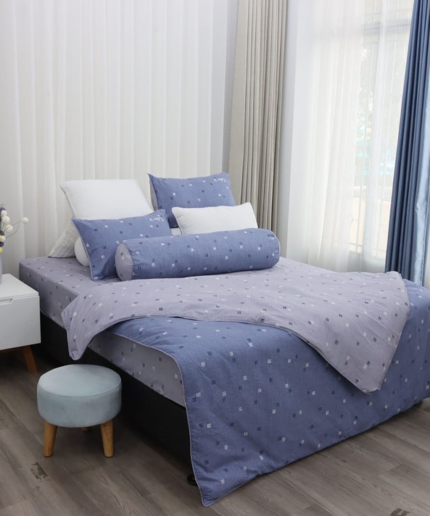 Bộ ga chun (chun chần) MicroTencel K-Bedding KMTP307_K-Bedding - NV