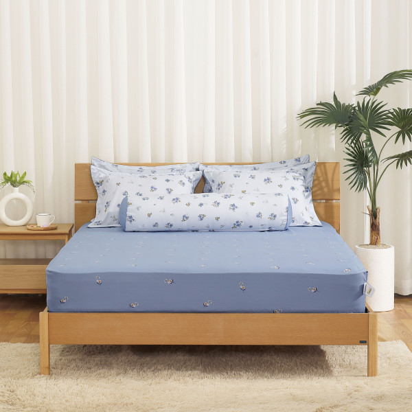 Bộ ga chun chần Microfiber KMP502_K-Bedding - NV