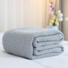 Chăn văn phòng Cotton Modal Họa Tiết Tổ Ong_Kbedding - NV