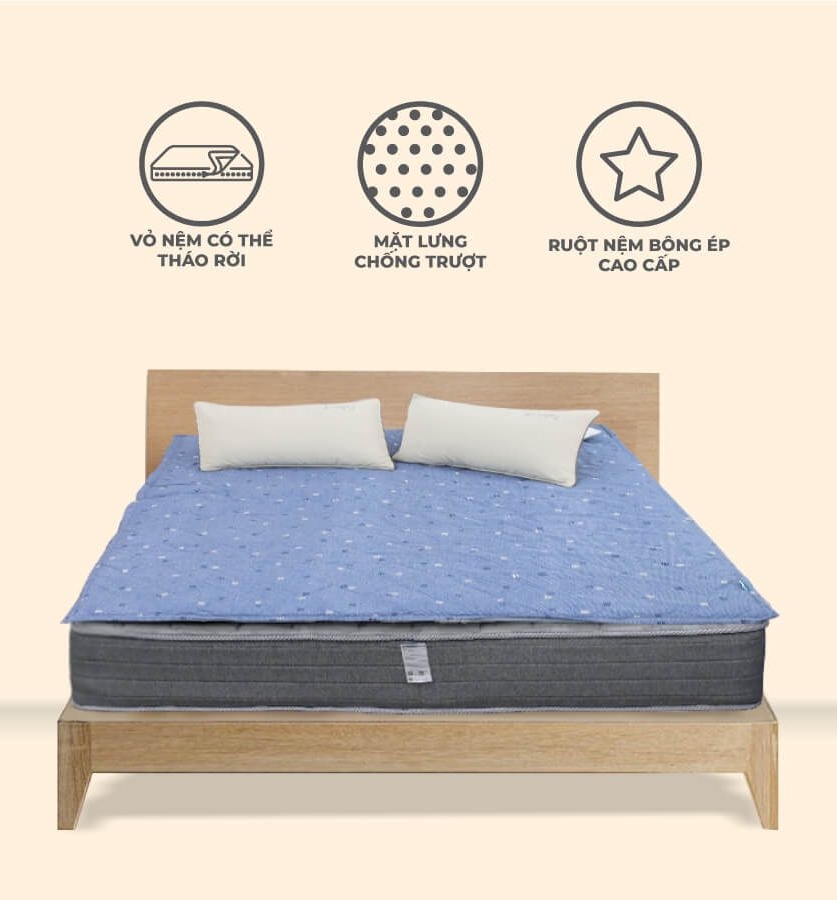 Đệm đa năng KMTP308 K-Bedding - NV