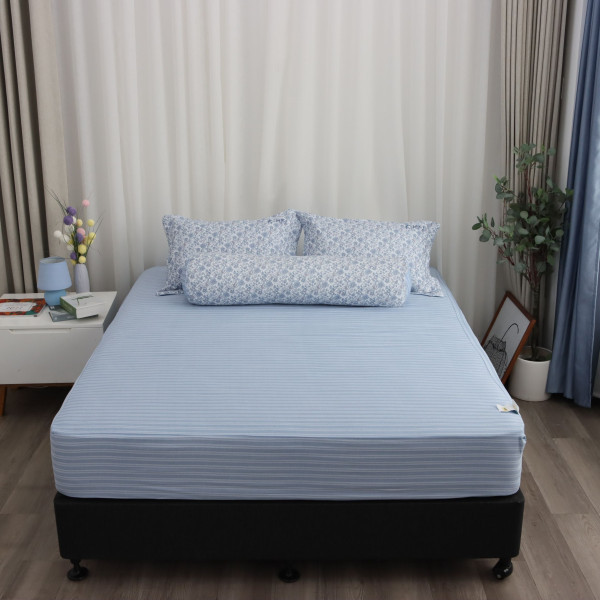 Bộ ga chun (chun chần) MicroTencel K-Bedding KMTP306_K-Bedding - NV