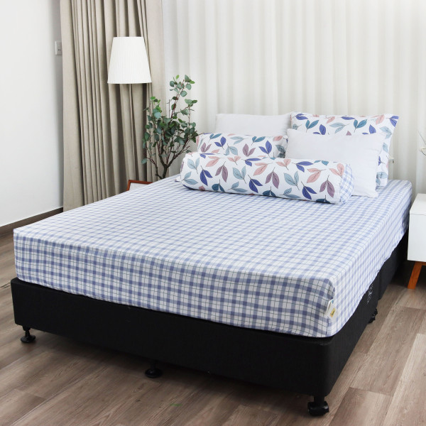 Bộ ga chun Microfiber KMP304_K-Bedding - NV