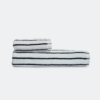 Khăn Cotton cao cấp - Họa tiết Sọc đen